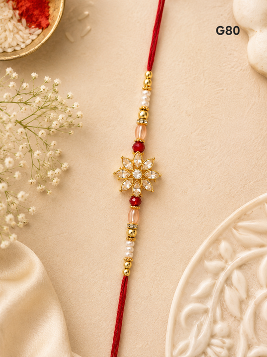Stone-flower-rakhi