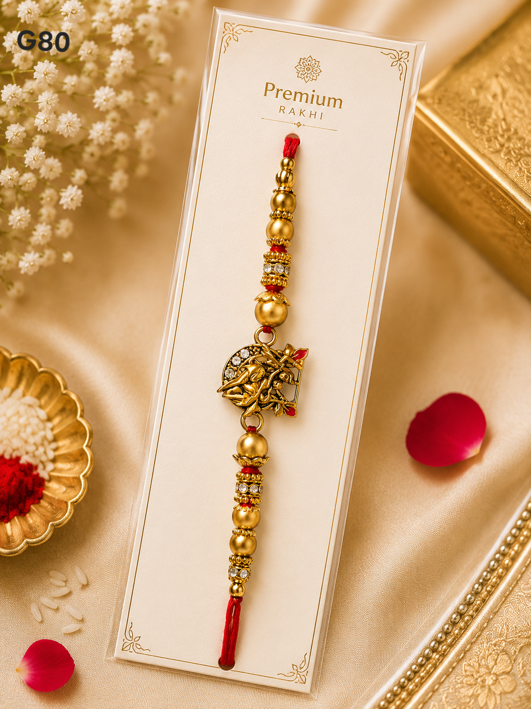 Radhe-Krishna Designer Rakhi